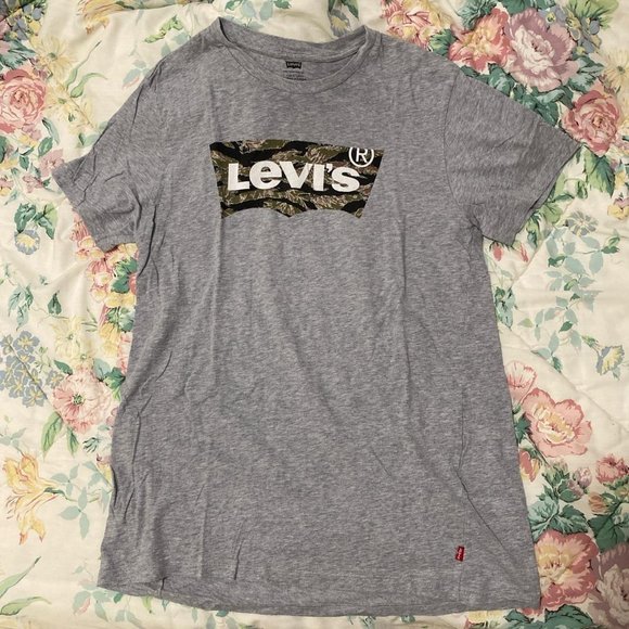Levi's Gray and White Short Sleeve Tees - Picture 3 of 4